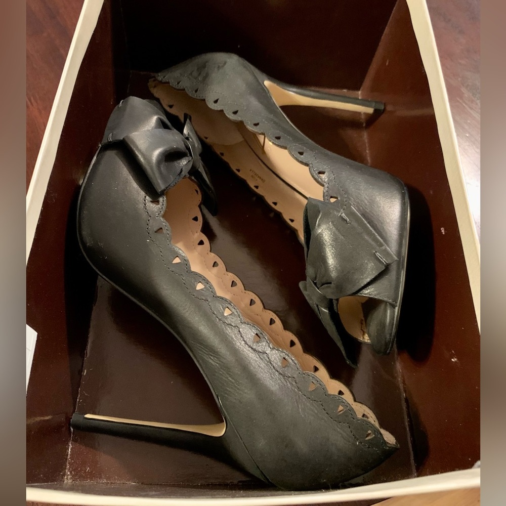 BNIB Joan & David Black Danasella Heels, 6.5 - Picture 11 of 11